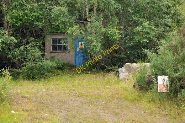 Photo 6"x4" Building housing electrical equipment near Ardchronie Quarry Ardchronie c2010