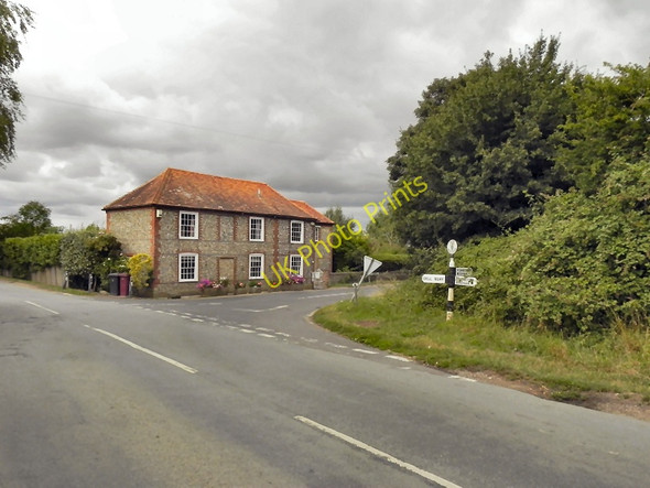 Photo 6"x4" Dell Quay Road\/Apuldram Lane Crossroads Chichester c2010