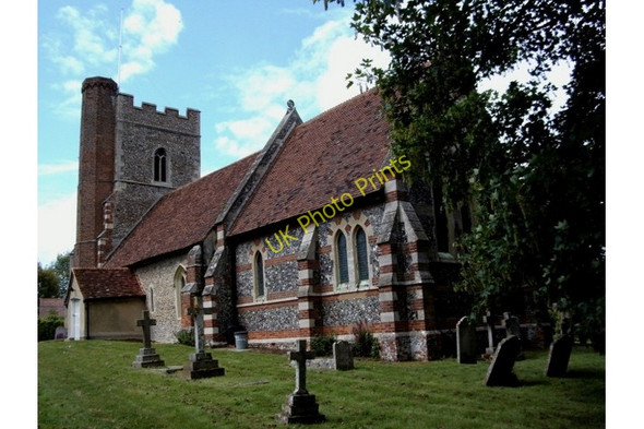 Photo 6"x4" St Augustine of Canterbury Church, Ashen, Essex Ashen\/TL7442 c2009