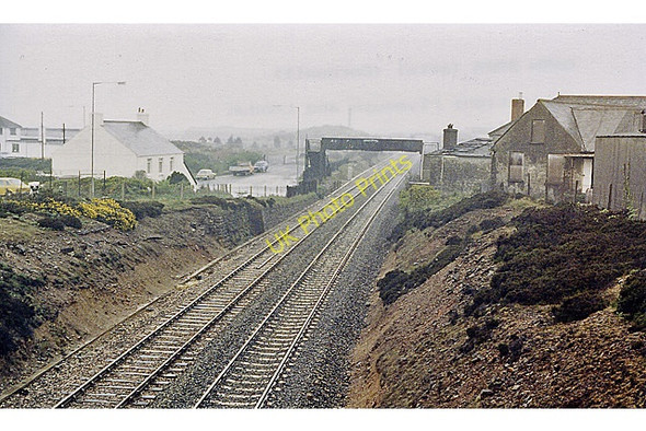 Photo 6"x4" Site of Carn Brea Station Redruth c1987