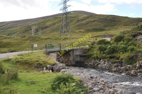 Photo 6"x4" Bridge over River Kiachnish Blarmachfoldach c2010