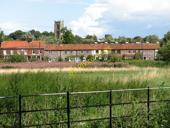 Photo 6"x4" View across Hempton Green Fakenham c2010