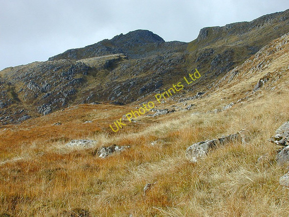 Photo 6"x4" Southern slopes of Sgurr nan Spainteach Sg\u00f9rr nan Spainteach c2003