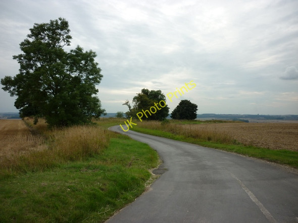 Photo 6"x4" The road to Worlaby from Elsham Wold Worlaby\/TA0113 c2010