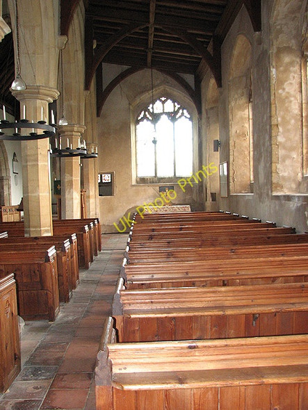 Photo 6"x4" St Martin's church in Hindringham - south aisle Hindringham c2010