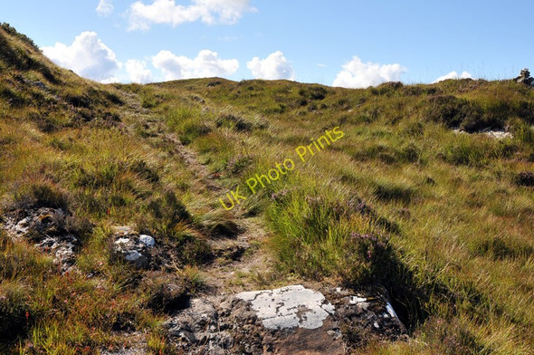 Photo 6"x4" Path to Loch na Bairness Smirisary c2010