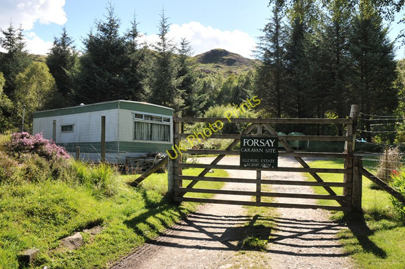 Photo 6"x4" Forsay Caravan Site Bothan Nan Creag c2010