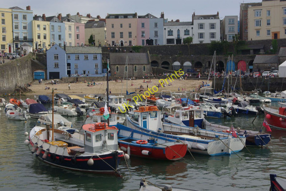 Photo 6"x4" Tenby Harbour Tenby\/Dinbych-y-pysgod c2010
