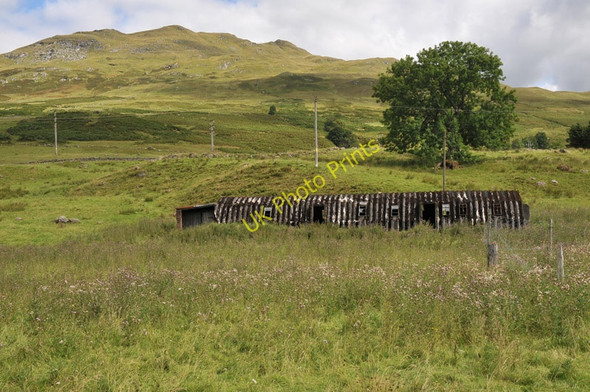Photo 6"x4" Unusual building at Duncroisk Creag an Fhithich\/NN5436 c2010