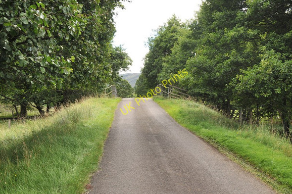 Photo 6"x4" Bridge on the road in Glen Lochay Duncroisk c2010