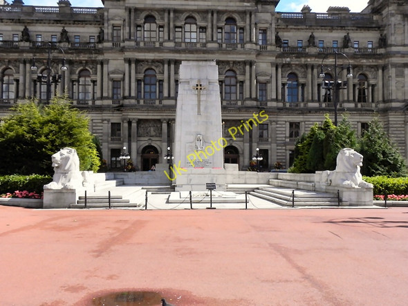 Photo 6"x4" Glasgow War Memorial, George Square Glasgow c2010