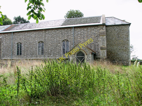 Photo 6"x4" St Andrew's church in Hoe Hoe\/TF9916 c2010 P1