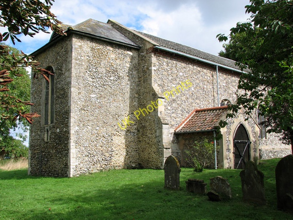 Photo 6"x4" St Andrew's church in Hoe Hoe\/TF9916 c2010 P3