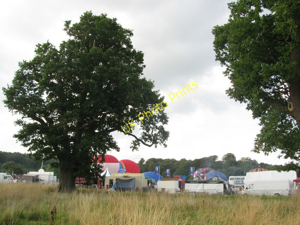 Photo 6"x4" Ashton Court Balloons and Stalls Bower Ashton c2010