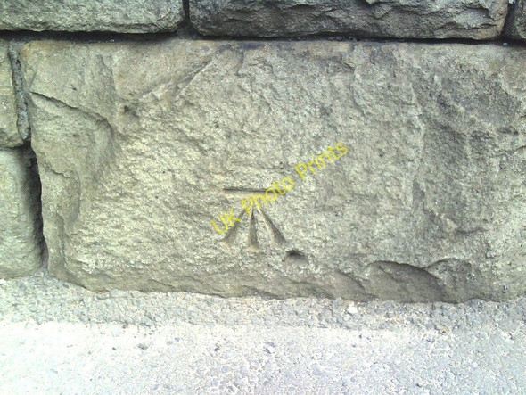 Photo 6"x4" Benchmark on Bath Road bridge over minor line Windmill Hill\/ST5971 c2010
