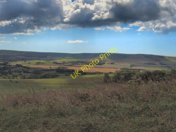 Photo 6"x4" View from near Glynde Holt Glynde c2010