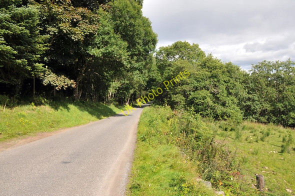 Photo 6"x4" Road through Glen Lyon Fortingall c2010