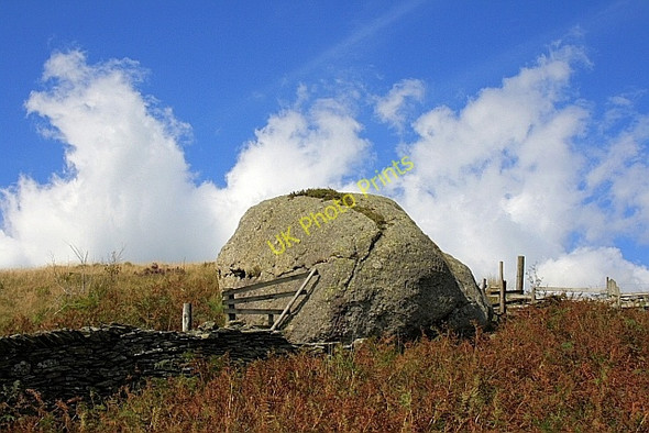 Photo 6"x4" Boulder, Lag Bank Scar Head c2010