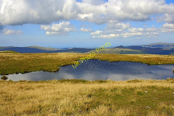 Photo 6"x4" Tarn, White Maiden Scar Head c2010
