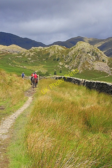 Photo 6"x4" Approaching the Walna Scar Road Bowmanstead c2010