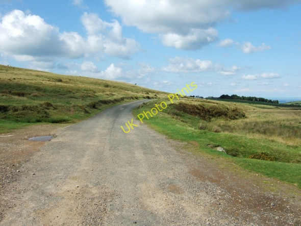 Photo 6"x4" Track to Okehampton Camp Okehampton c2010