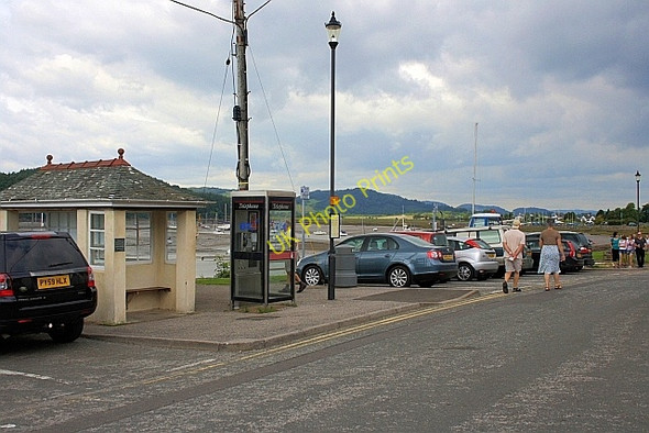Photo 6"x4" Bus Shelter and Telephone Box, Kippford Kippford\/Scaur c2010