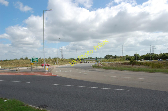 Photo 6"x4" Roundabout on A22, Polegate Polegate c2010