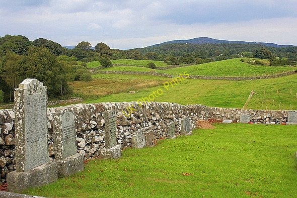 Photo 6"x4" Wall, Colvend Churchyard Barend\/NX8855 c2010