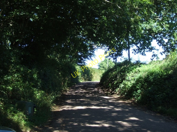 Photo 6"x4" Road from Culm Davy to Wellington Hill Culm Davy c2010