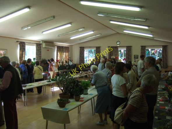 Photo 6"x4" Inside Culmstock Village Hall Culmstock c2010