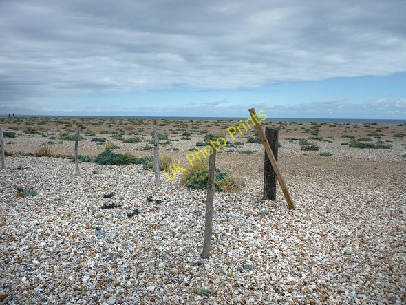 Photo 6"x4" Church Norton shingle beach Church Norton c2010