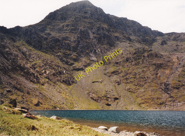 Photo 6"x4" The backwall of the Glaslyn corrie Gwastadnant c1998