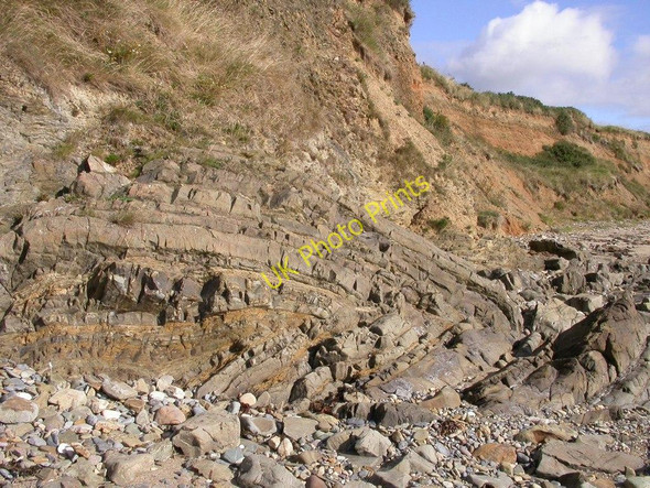 Photo 6"x4" Cliffs near Fethard-on-Sea Fethard c2010