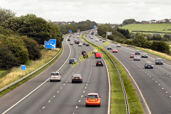 Photo 6"x4" Southbound M61 Westhoughton c2010