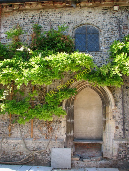Photo 6"x4" St Botolph's Chapel in Botesdale - blocked doorway Botesdale c2010