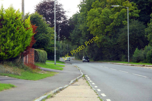 Photo 6"x4" Wycombe Road towards Stokenchurch Beacon's Bottom c2010