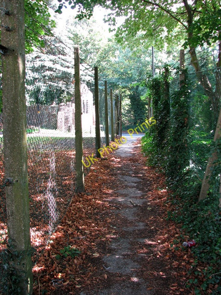 Photo 6"x4" Narrow path to Hollow Road, Bury St Edmunds Bury St Edmunds c2010