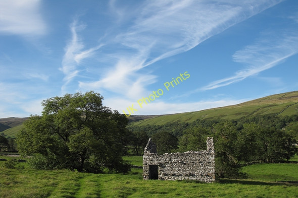 Photo 6"x4" Derelict Barn near Scoska Wood Arncliffe c2010