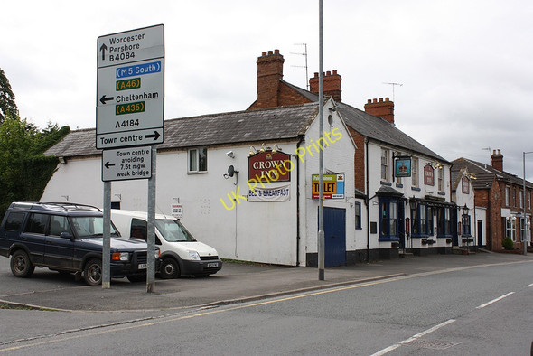 Photo 6"x4" Another pub business 'To let' Evesham c2010