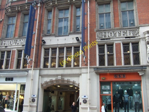 Photo 6"x4" The south front of the Burlington Hotel Lee Bank c2010