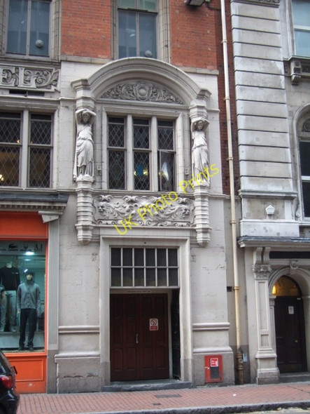 Photo 6"x4" An ornate doorway to the Burlington Hotel Lee Bank c2010