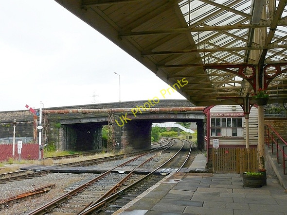 Photo 6"x4" View from platform, Workington Station Workington c2010