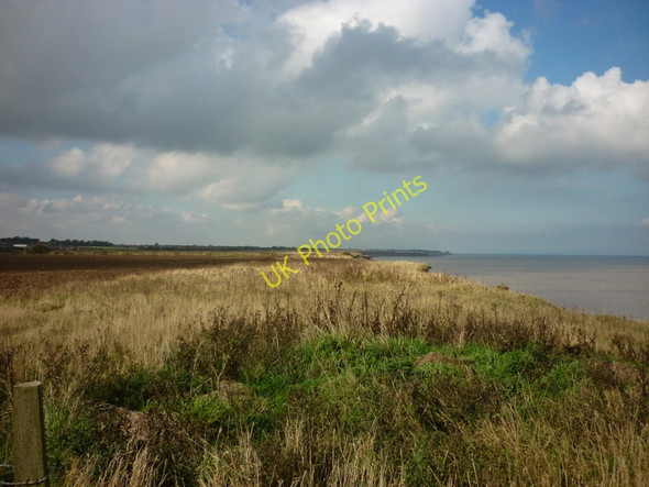 Photo 6"x4" The cliff top near Rolston Hornsea c2010