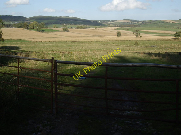 Photo 6"x4" Autumnal fields Kincardine O'Neil c2010