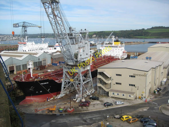 Photo 6"x4" Falmouth Docks Falmouth c2010