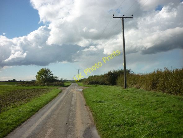 Photo 6"x4" Whins Lane heading East Little Catwick c2010