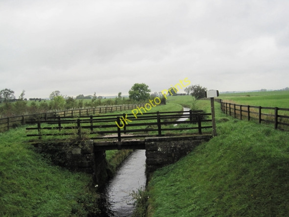 Photo 6"x4" Water Channel flowing from Matfen Harlow Hill\/NZ0768 c2010