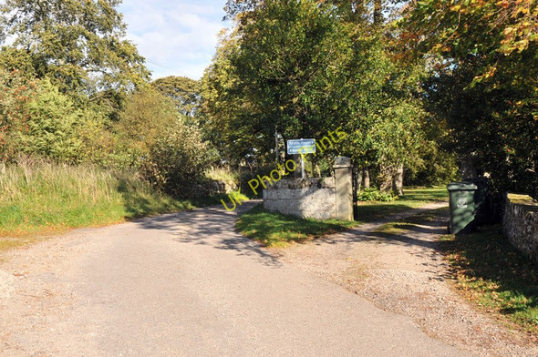 Photo 6"x4" End of the public road at Spynie Bishopmill c2010