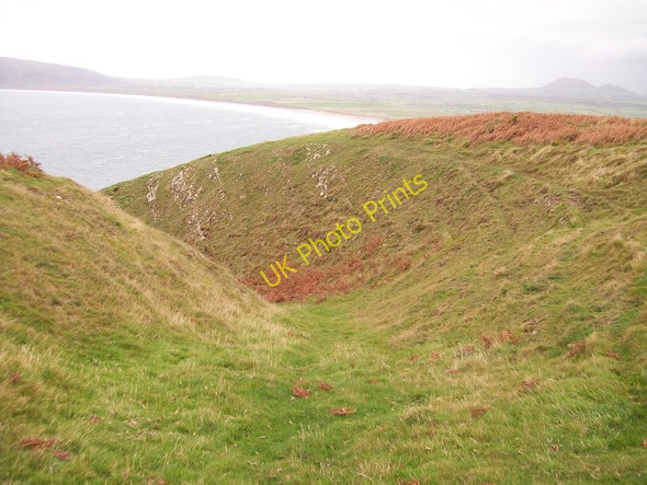 Photo 6"x4" Ffosle above Trwyn y Ffosle Mynydd Gilan c2010