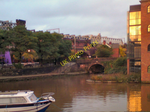 Photo 6"x4" Bridgewater Canal, Castlefield Manchester c2010